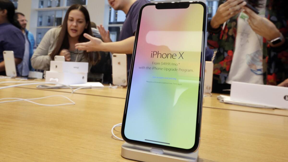 There are fears that the iPhone X, Apple’s flagship $999 handset, already may be losing momentum a quarter after its release.