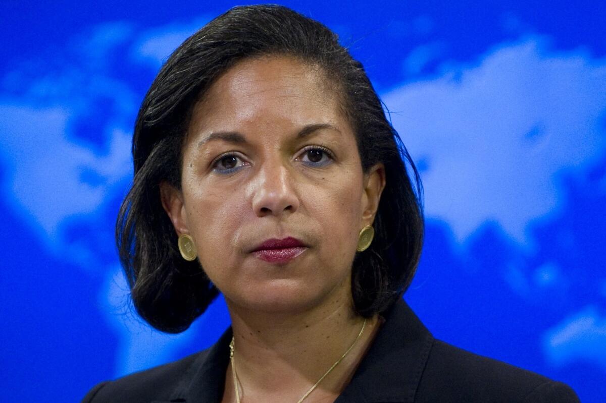 Ambassador Susan Rice, on Dec. 13, withdrew her name from consideration to be the next secretary of state, after becoming a lightning rod for the White House's handling of the raid on the U.S. consulate in Benghazi.