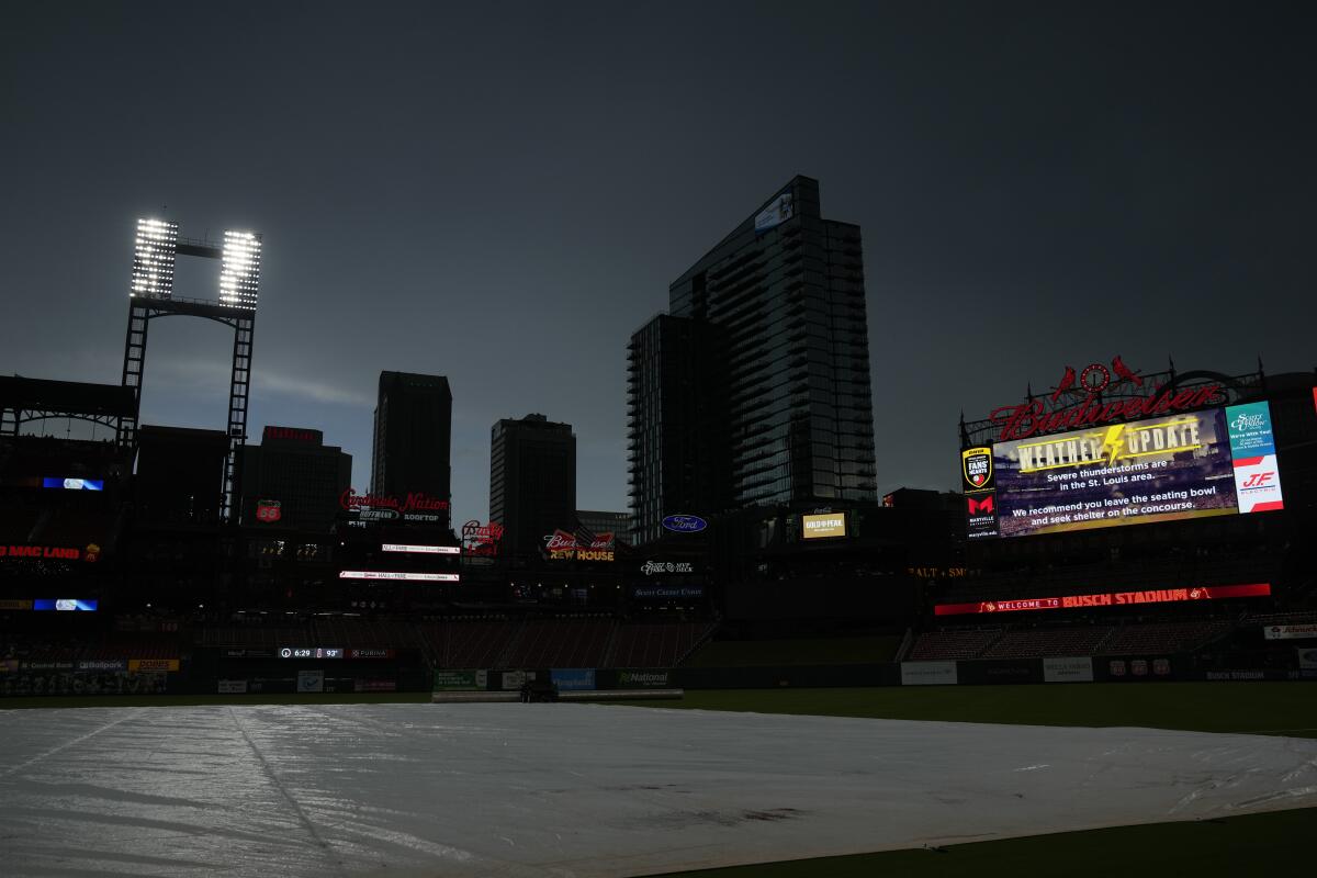 Yankees-Cardinals game postponed, will be made up Saturday with split  doubleheader - The San Diego Union-Tribune