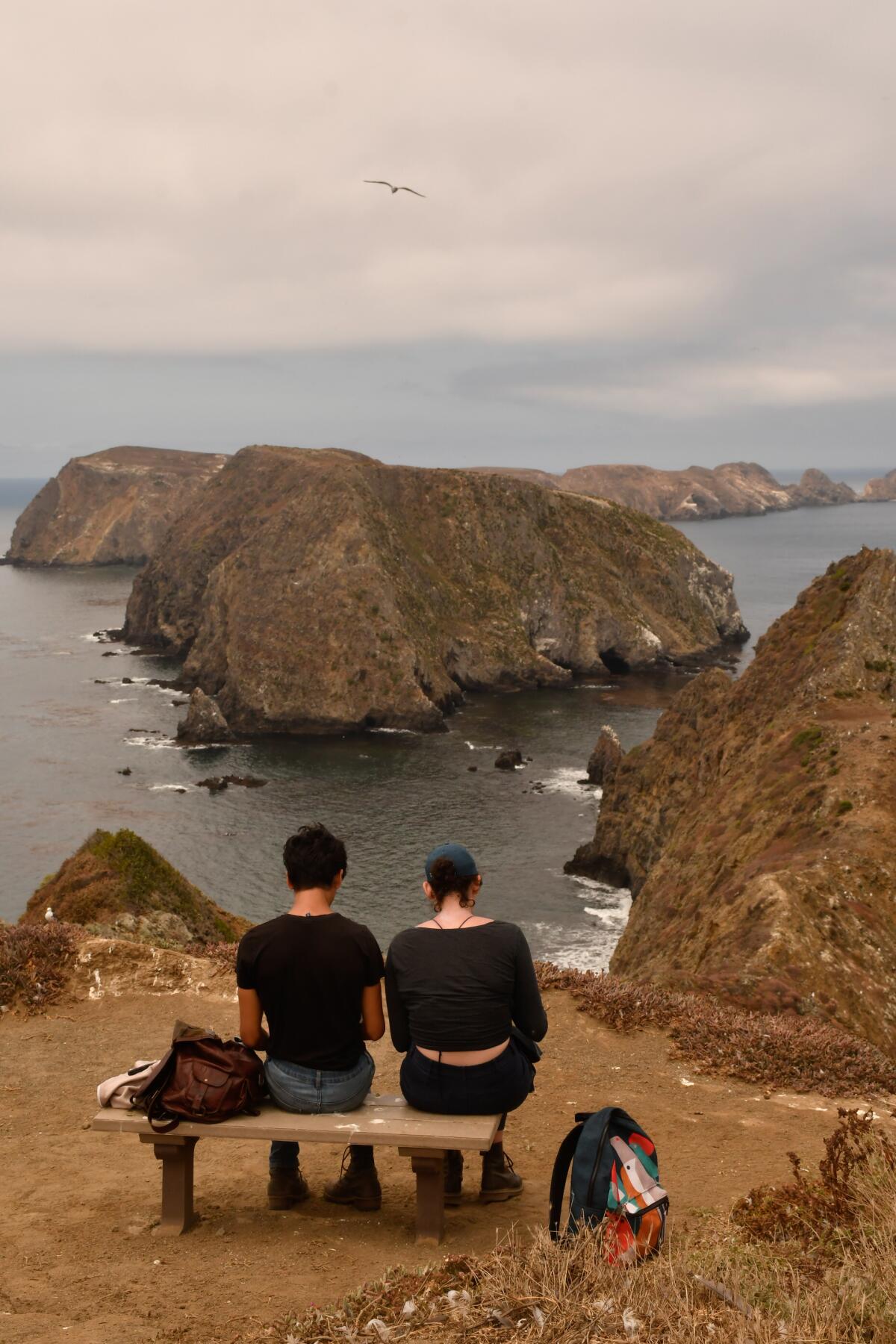 Photo of Anacapa Island from Inspiration Point.