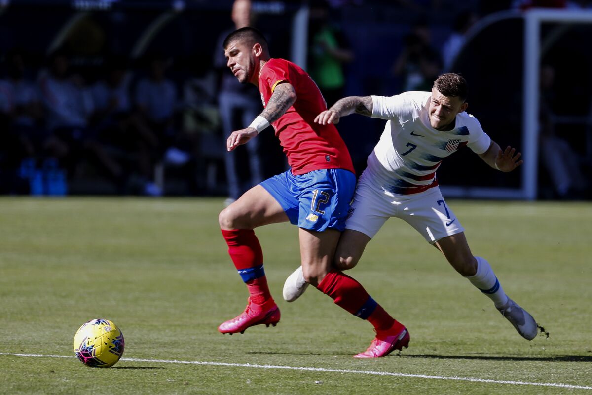 The U S Men S Soccer Team Is Rebuilding Creating Unease Los Angeles Times