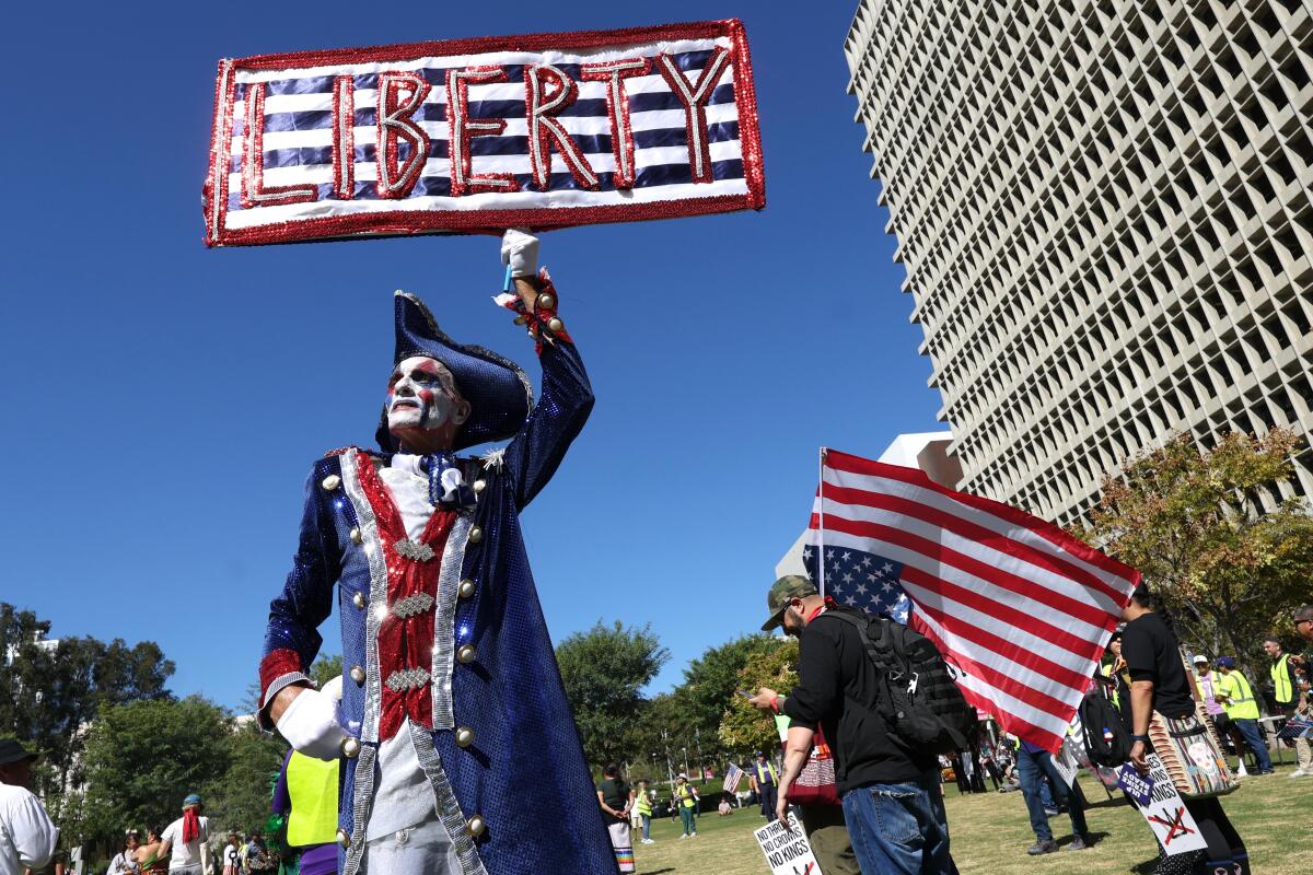 SoCal 'No Kings' protests draw tens of thousands alongside massive ...