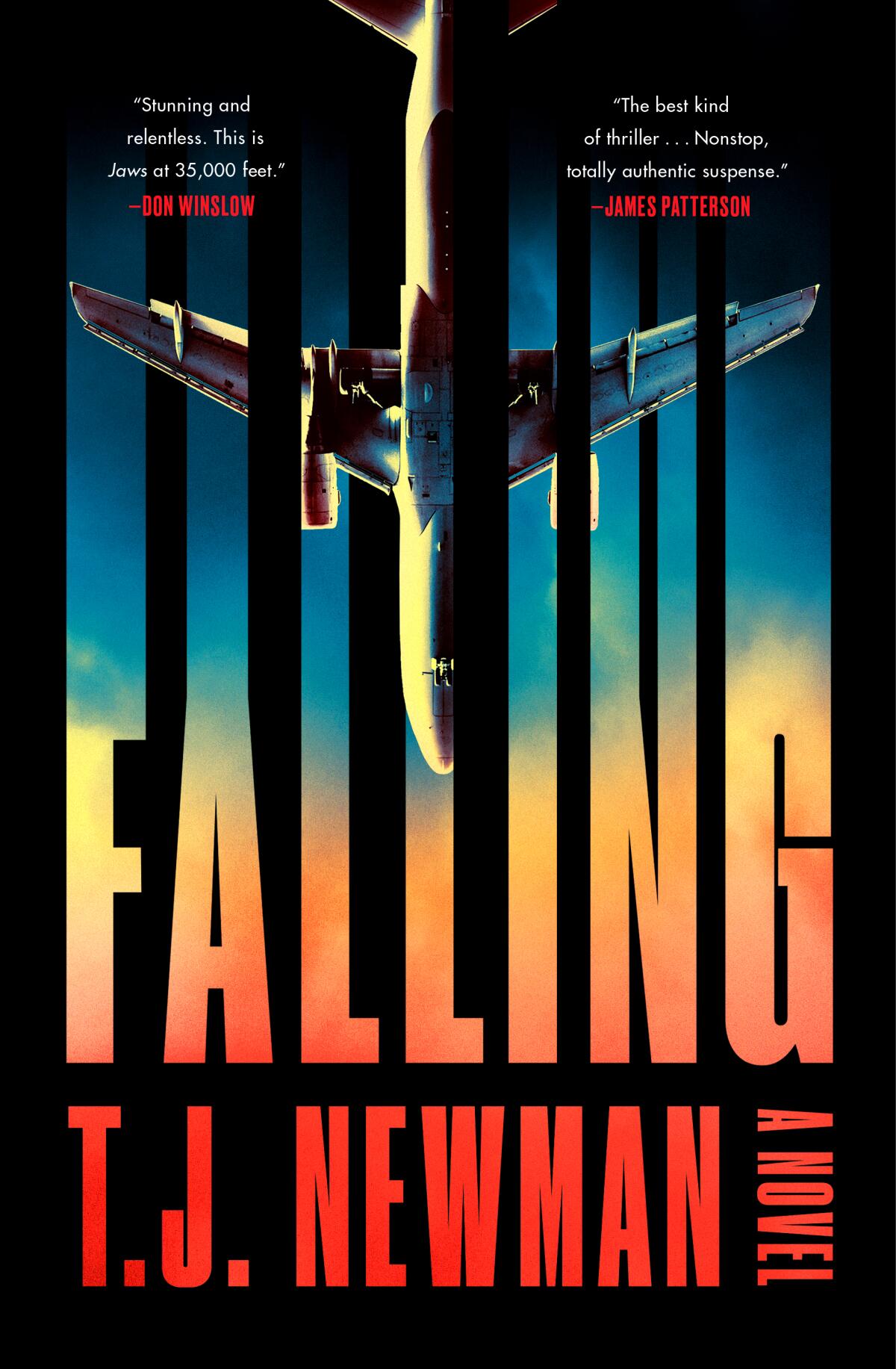 The cover of the book "Falling," by T.J. Newman