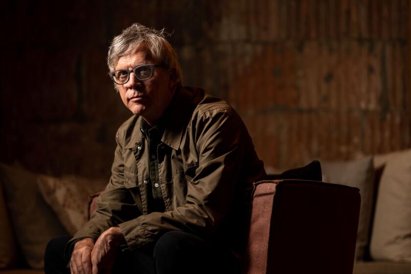 NEW YORK, NY - OCTOBER 05: Todd Haynes, director of the documentary film "Velvet Underground" poses for a portrait at the The 1 Hotel Central Park on Tuesday, Oct. 5, 2021 in New York, NY. (Kent Nishimura / Los Angeles Times)