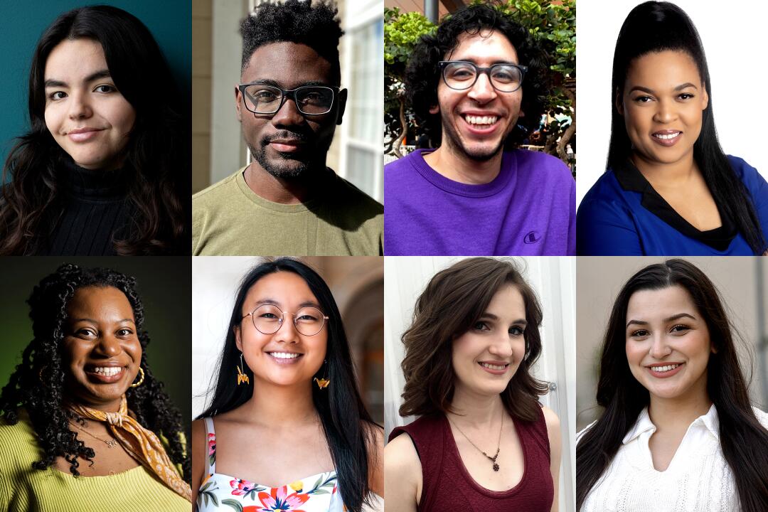 Los Angeles Times Fellows for 2022