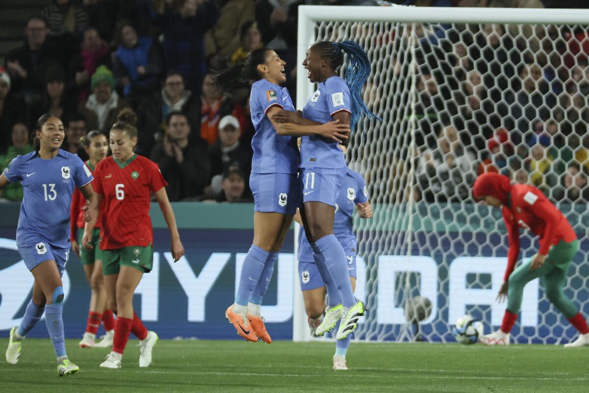 U.S. knocks out France in Women's World Cup quarterfinals