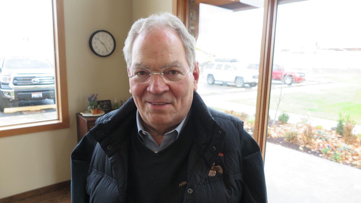 Marc Brinkmeyer, founder and owner of the Idaho Forest Group, the nation's eighth-largest timber company.