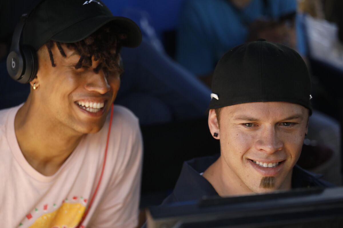 Christian Pierce and Jimmy Tatro of "The Real Bros of Simi Valley"