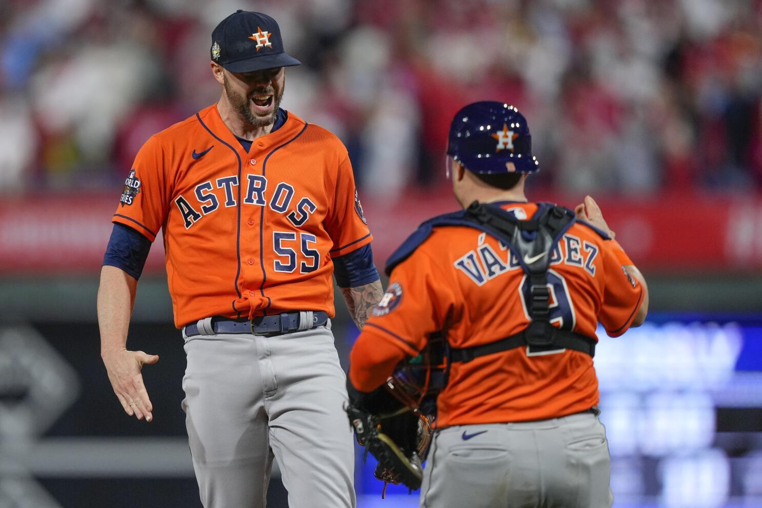 Astros throw second World Series no-hitter, tie the series at 2