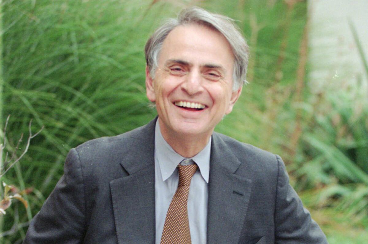 Carl Sagan in 1994.