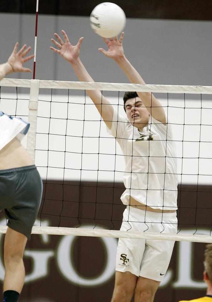 Photo Gallery: St. Francis vs. Quartz Hill in CIF Southern Section Division II second-round boys' volleyball match