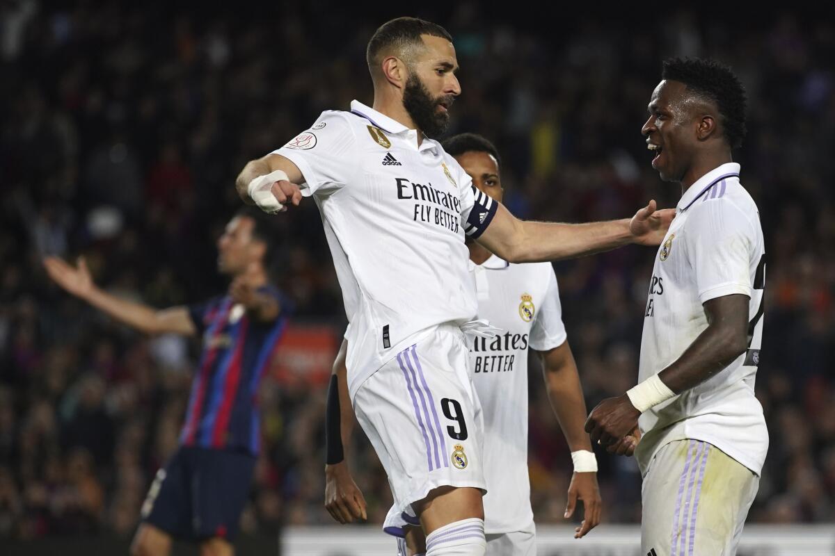 Benzema scoring as Madrid eyes trophies in Spain and Europe - The