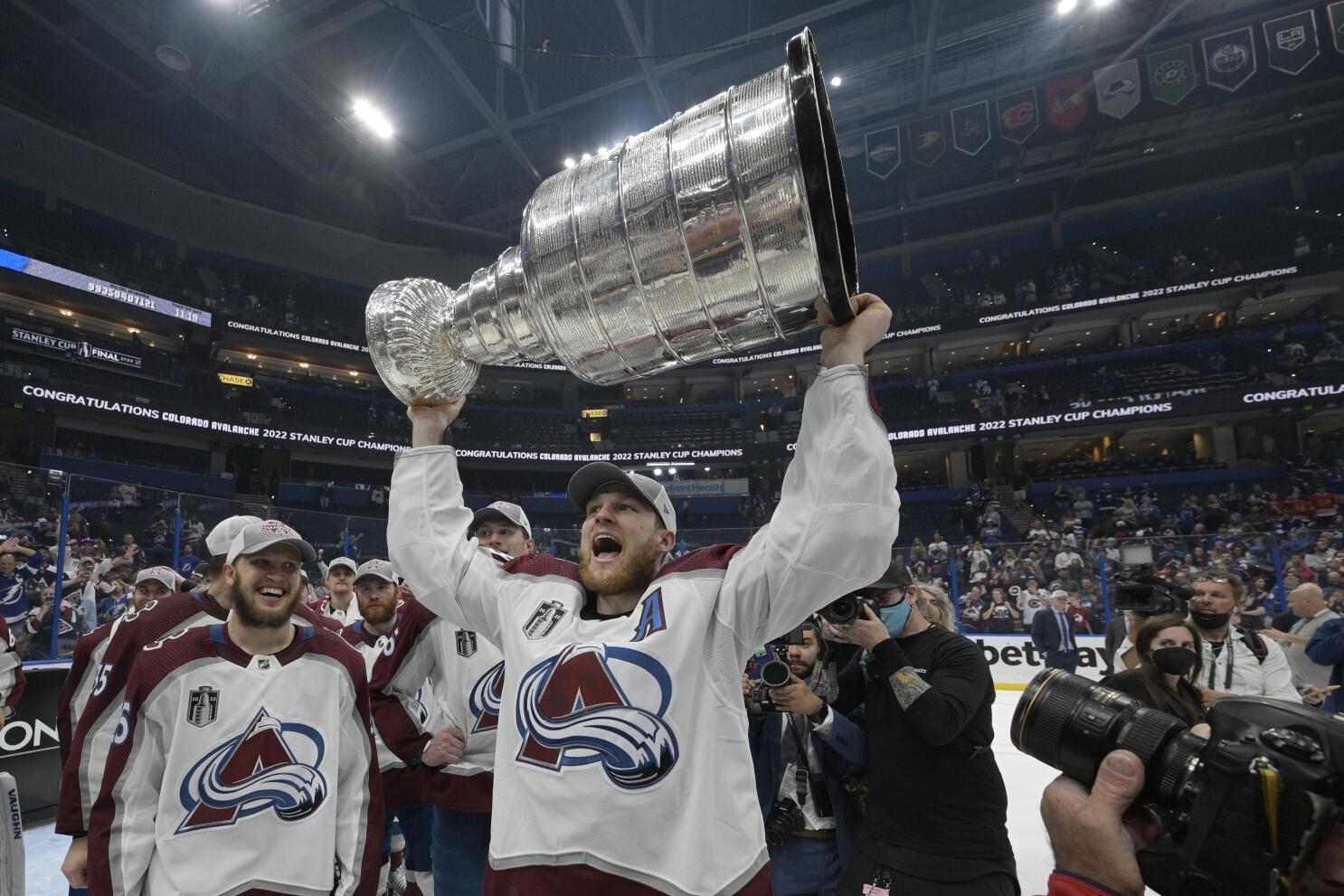 Denver City Of Champions Nathan Mackinnon Colorado Avalanche And