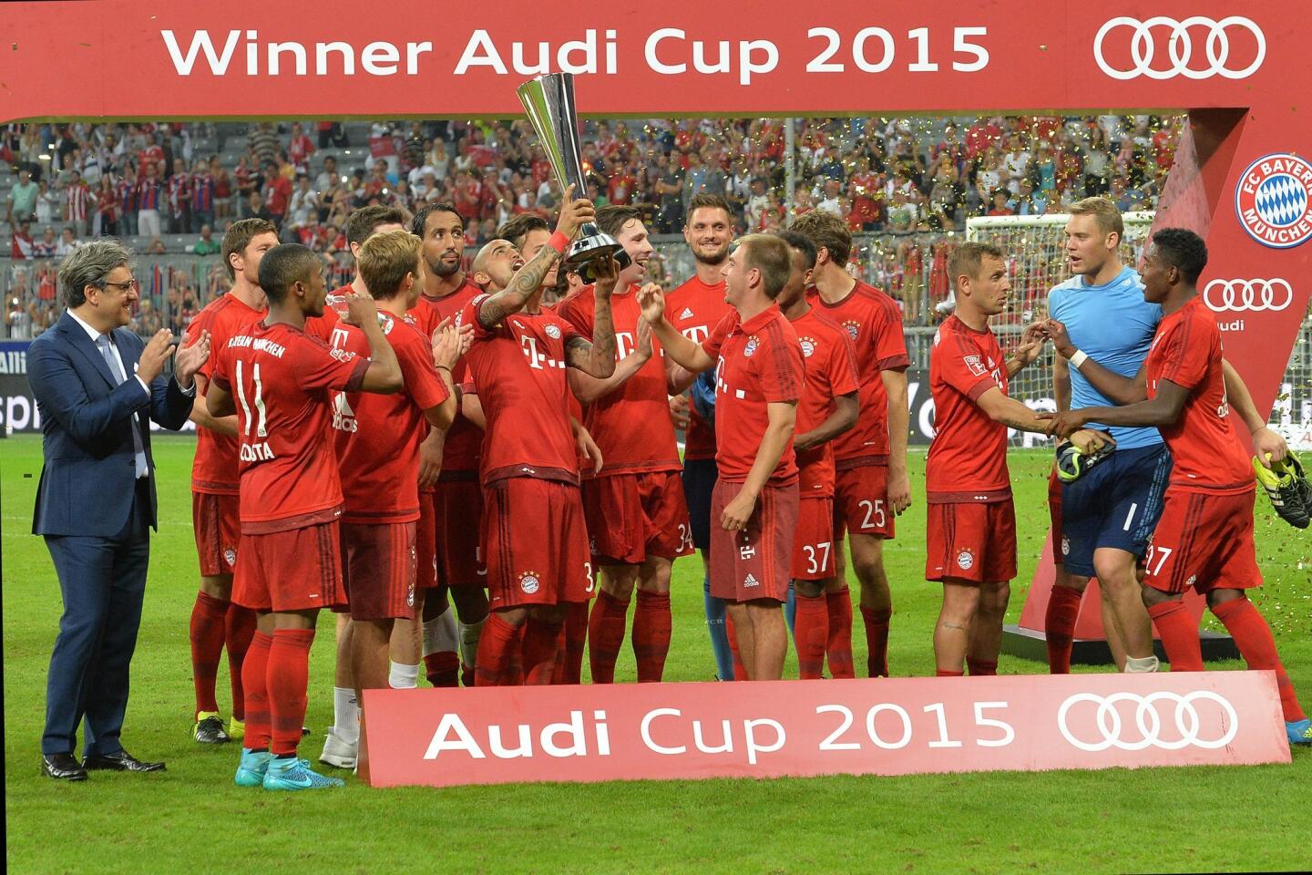 APphoto_Germany Soccer Audi Cup