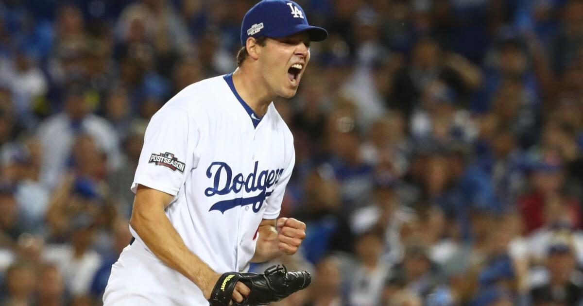 LA Dodgers Foundation Auction: Rich Hill 2018 Game-Used