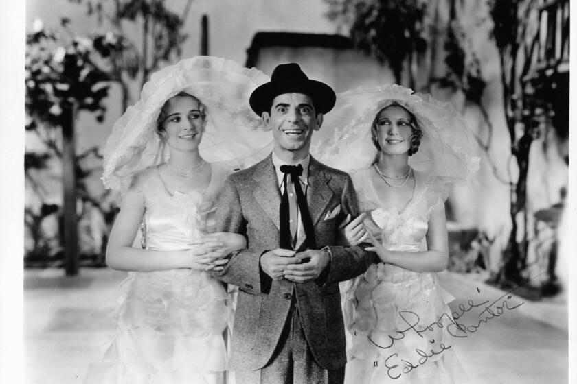 Eddie Cantor in "Whoopee!" from 1930.