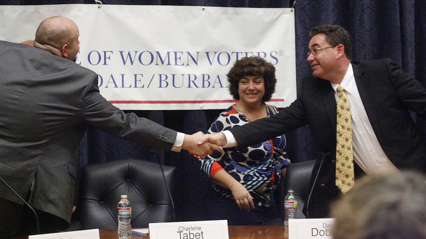 Photo Gallery: League of Women Voters Burbank election forums