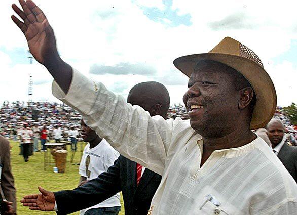 Morgan Tsvangirai, Bulwayo, Zimbabwe