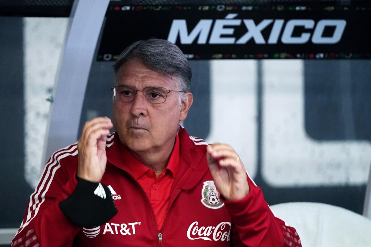 Mexico manager Gerardo Martino  