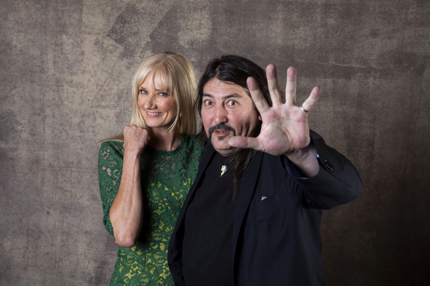 Joely Richardson and Richard Stanley