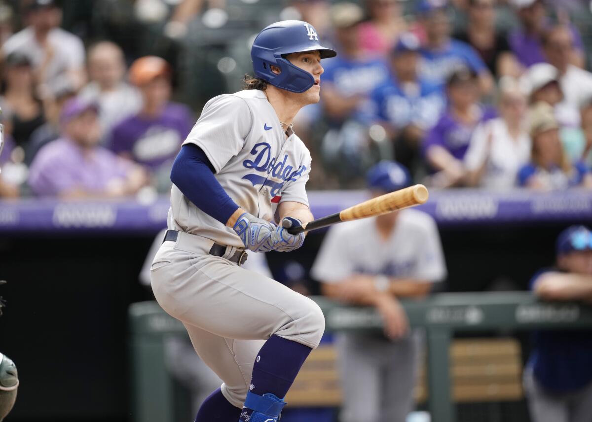 Dodgers rookie James Outman keeps on rocking – Orange County Register