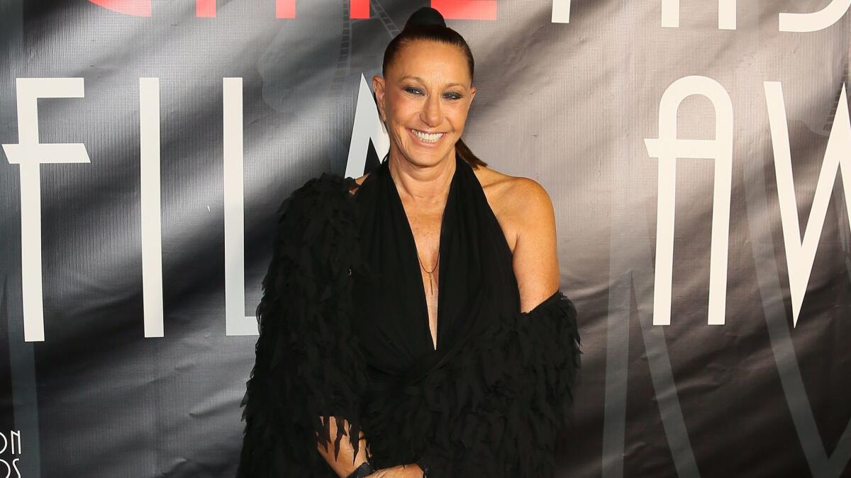 Donna Karan attends the 4th annual CineFashion Film Awards on Sunday in Hollywood.