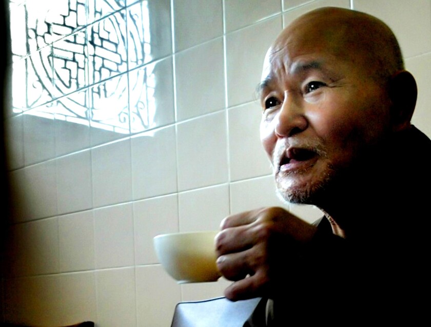 Thich Quang Do, a Nobel Peace Prize nominee, is shown in 2003, at age 74, at Thanh Minh Zen Monastery in Ho Chi Minh City.
