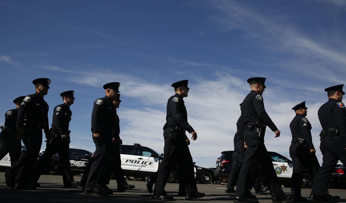 Funeral for L.A. County Sheriff's Sgt. Steve Owen