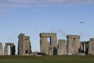 FILE - The world heritage site of Stonehenge is seen in Wiltshire, England on Dec. 17, 2013. (AP Photo/Alastair Grant, File)