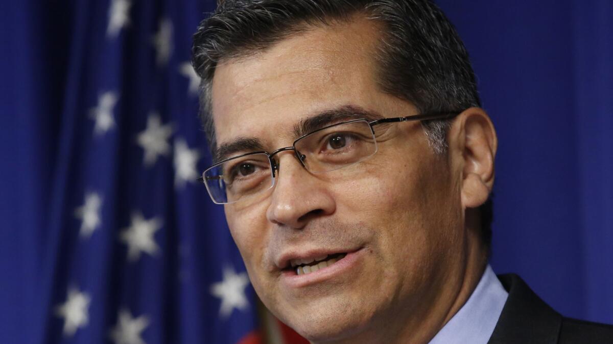 California Atty. Gen. Xavier Becerra says the state's disclosure law ensures that women who visit pregnancy centers are fully informed of their options for care.
