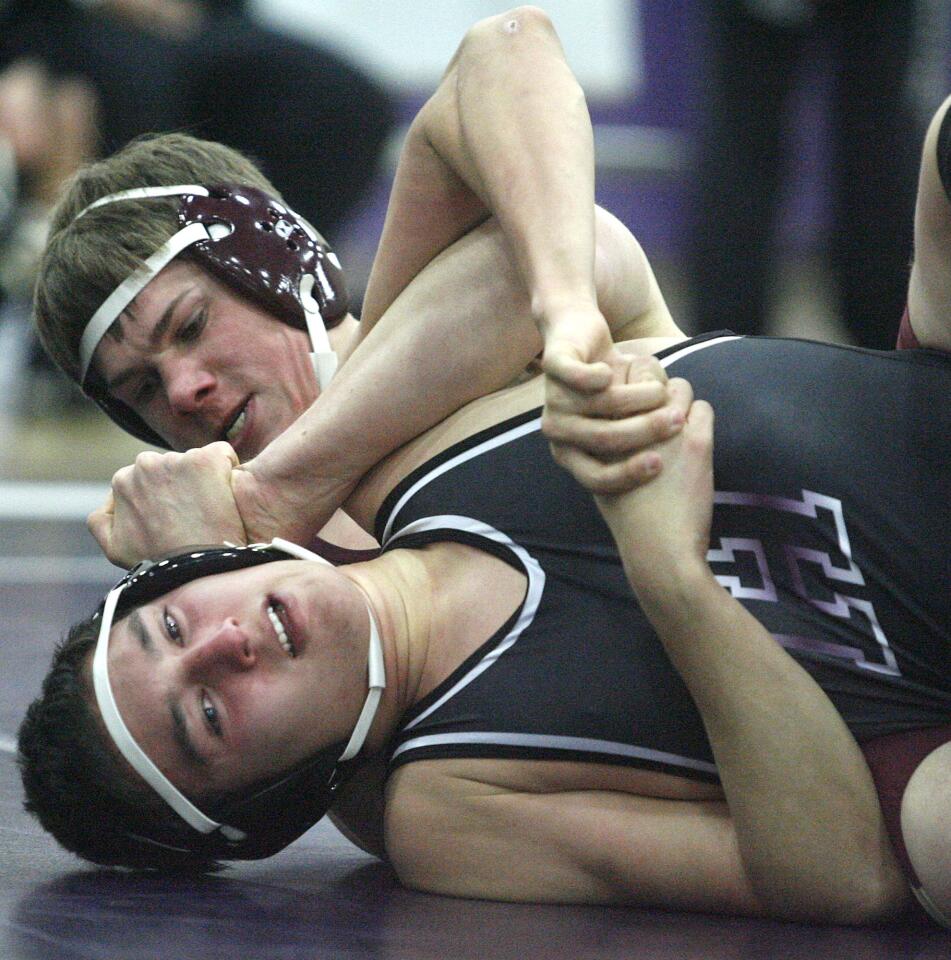 Photo Gallery: Hoover v. La Canada Pacific League wrestling