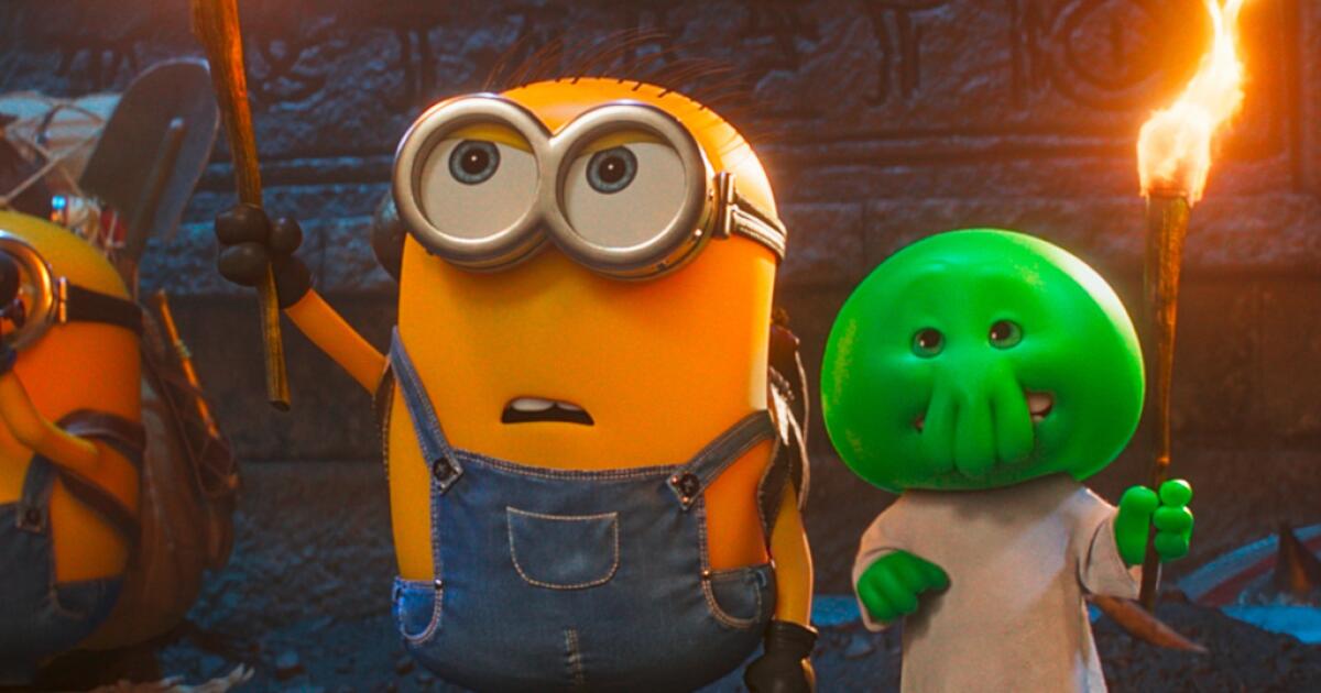 “Minions & Monsters” est en tête du box-office et est moins que prévu