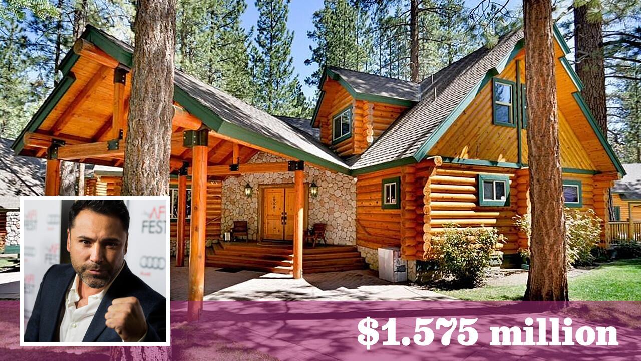 Exclusive!! Oscar De La Hoya has just sold his reatreat in Big Bear Lake,  Calif. to ultimate fighter Tito Ortiz for $2.1 million. The sprawling  estate on just over an acre has