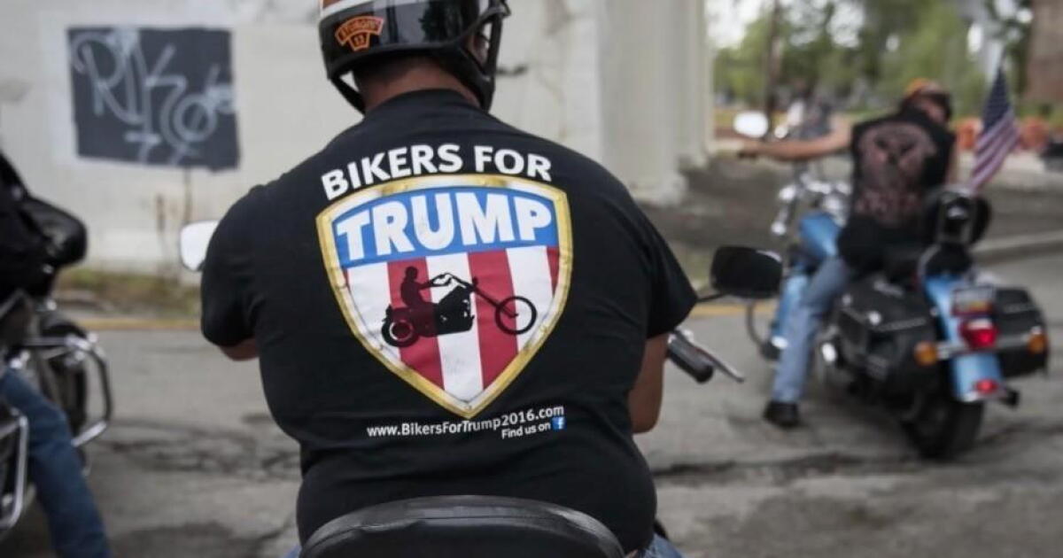 Canadian Riders Trump Bikers for Trump - Los Angeles Times