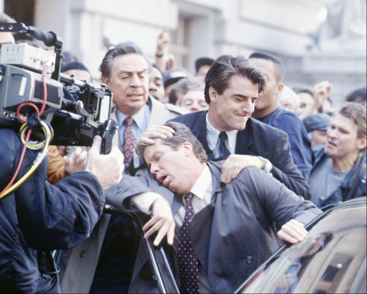 Jerry Orbach, Chris Noth and Daniel Hugh Kelly in Dick Wolf's crime drama "Law & Order."