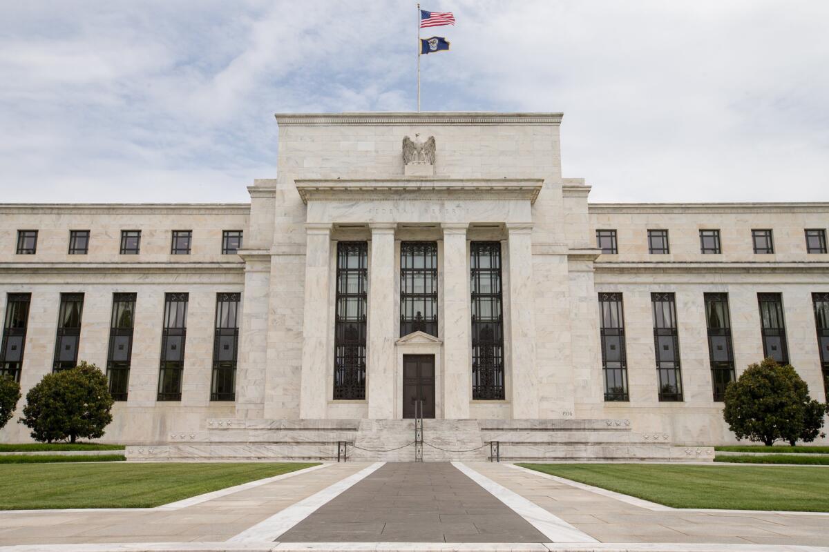 The Marriner S. Eccles Federal Reserve Board Building in Washington.