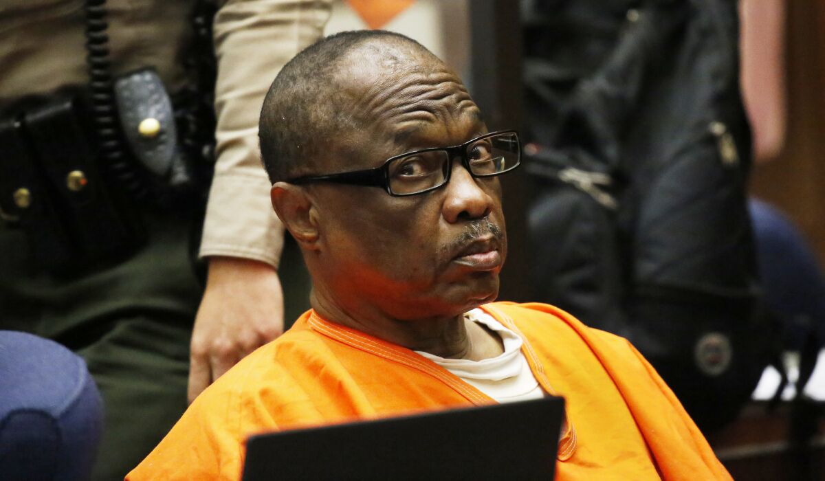 Grim Sleeper Serial Killer Lonnie Franklin Dies On Death Row Los Angeles Times 