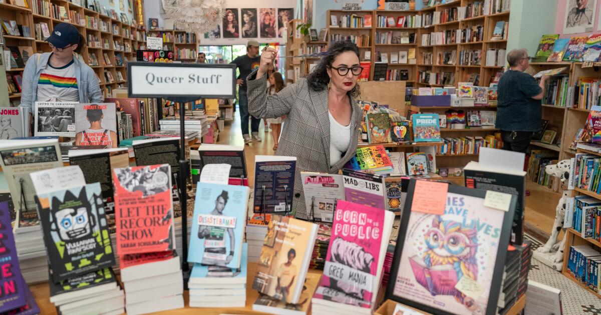 LGBTQ+ bookstore in San Francisco ships free books into purple states