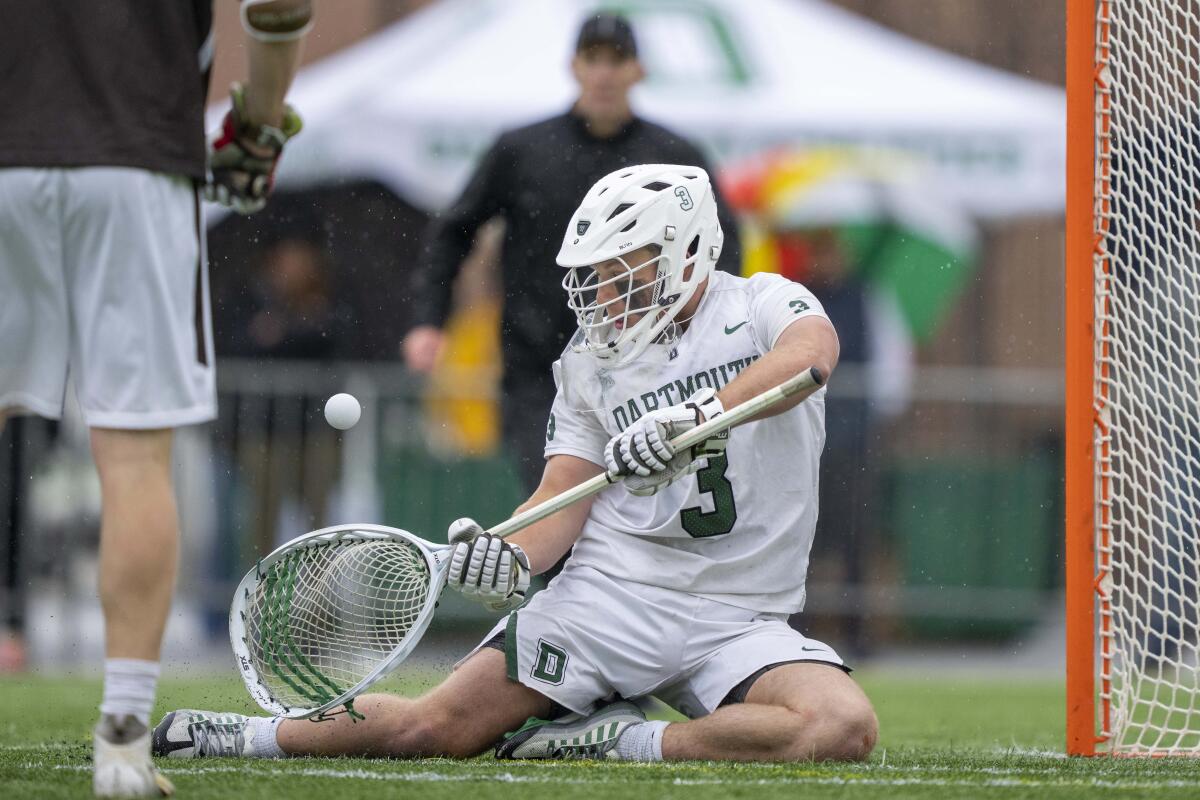 Sam Cooper went cross country to play college lacrosse at Dartmouth.