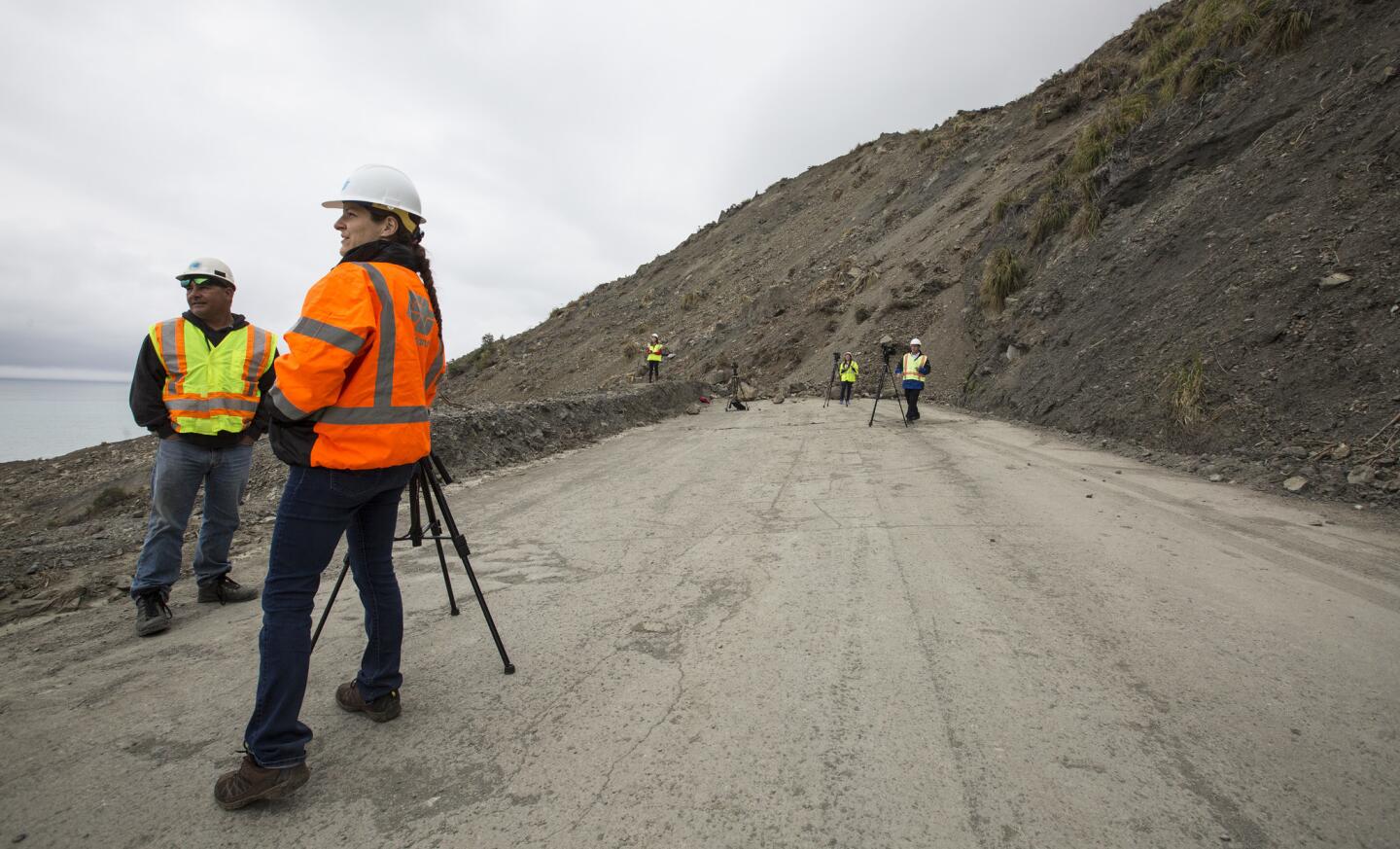 Big Sur landslide