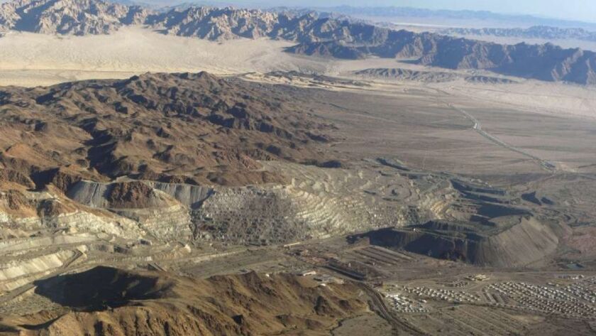 The defunct Eagle Mountain iron mine, on the edge of Joshua Tree National Park, could become the site of a major hydropower project.