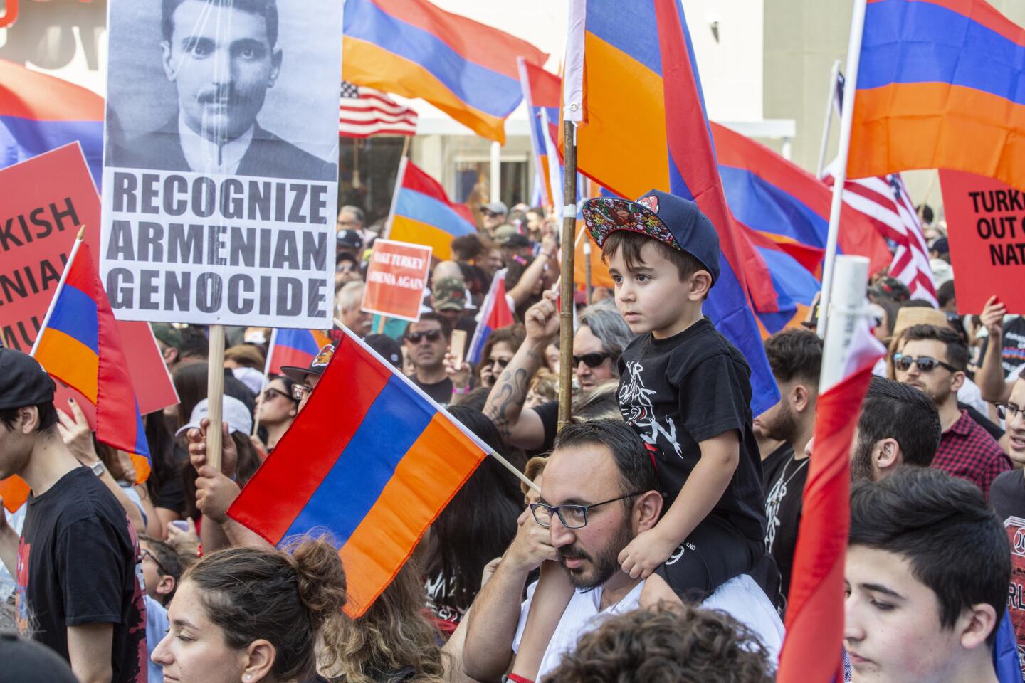 In 2015, L.A. city officials designated Hollywood Boulevard and Western Avenue in Little Armenia as Armenian Genocide Memorial Square.