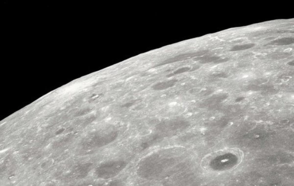 The NASA mission that plunged a rocket into the moon's surface last month detected about 25 gallons of water in the form of vapor and ice -- enough to inspire hope for a lunar colony.