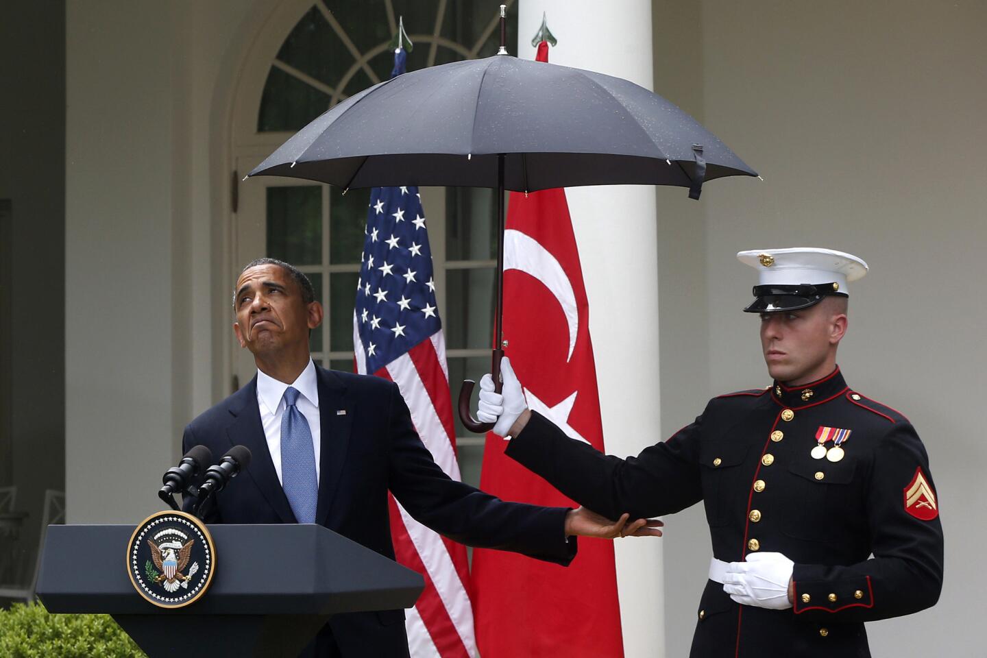 Obama's rain check