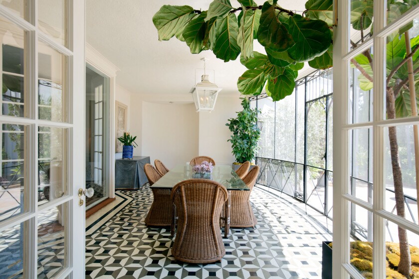 Tyrone Powers' onetime Brentwood home