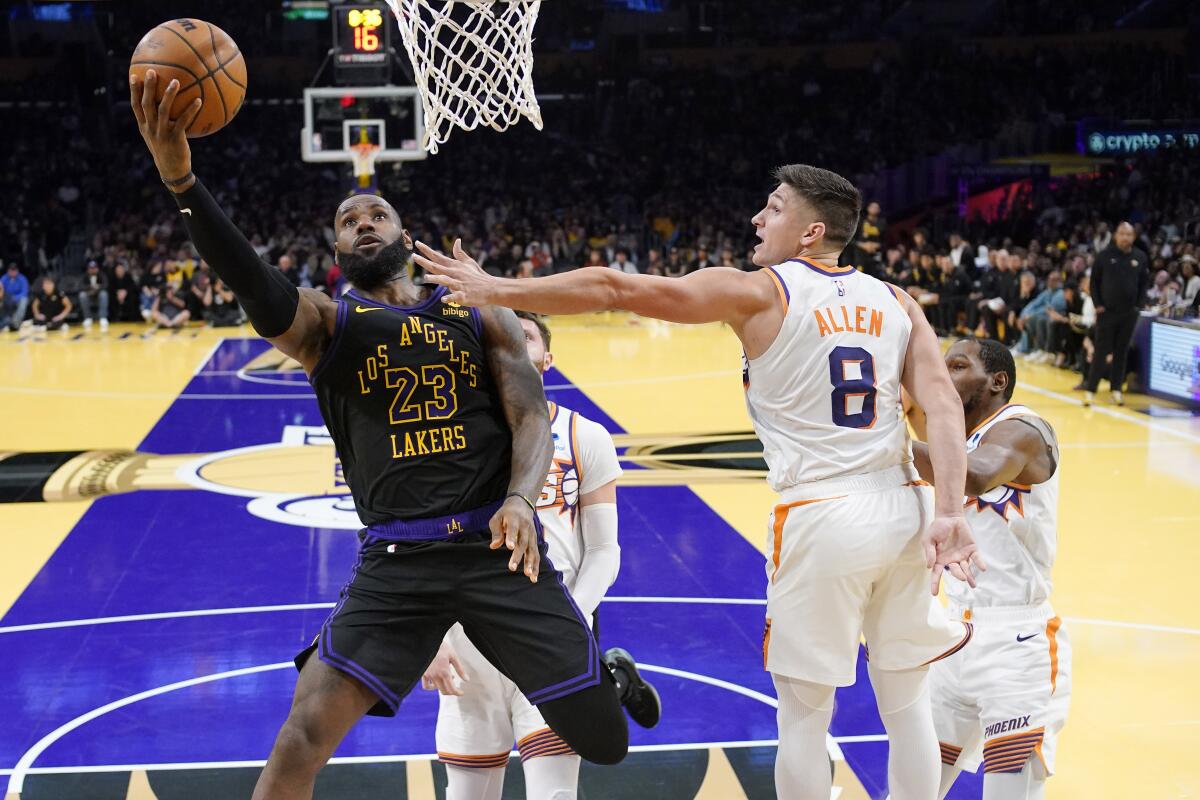 Every Sneaker LeBron James Has Worn as a Laker  Lebron james, Lebron james  lakers, Lebron james dunking