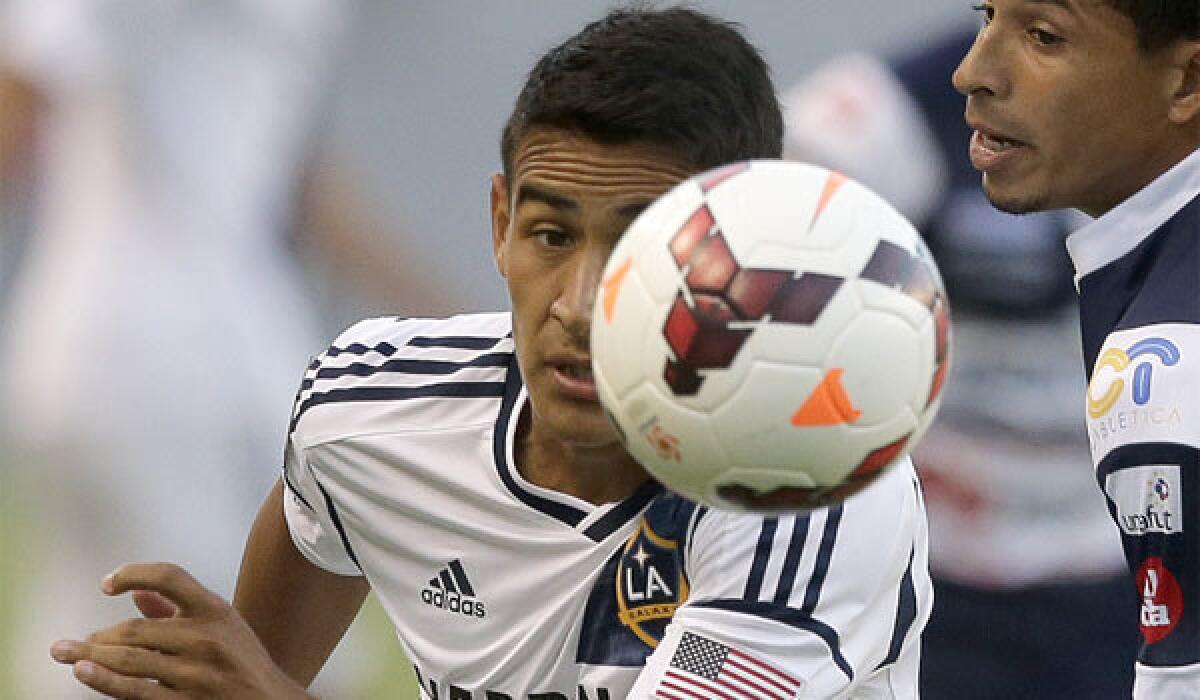 The Galaxy will loan 20-year-old forward Jose Villarreal to Cruz Azul of Mexico's Liga MX for the 2014 MLS season.