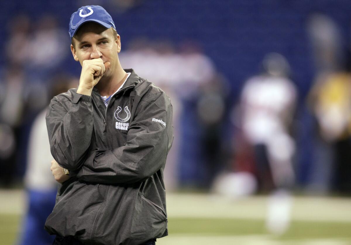 Peyton Manning "takes everything to the nth degree," said his former coach Tony Dungy.