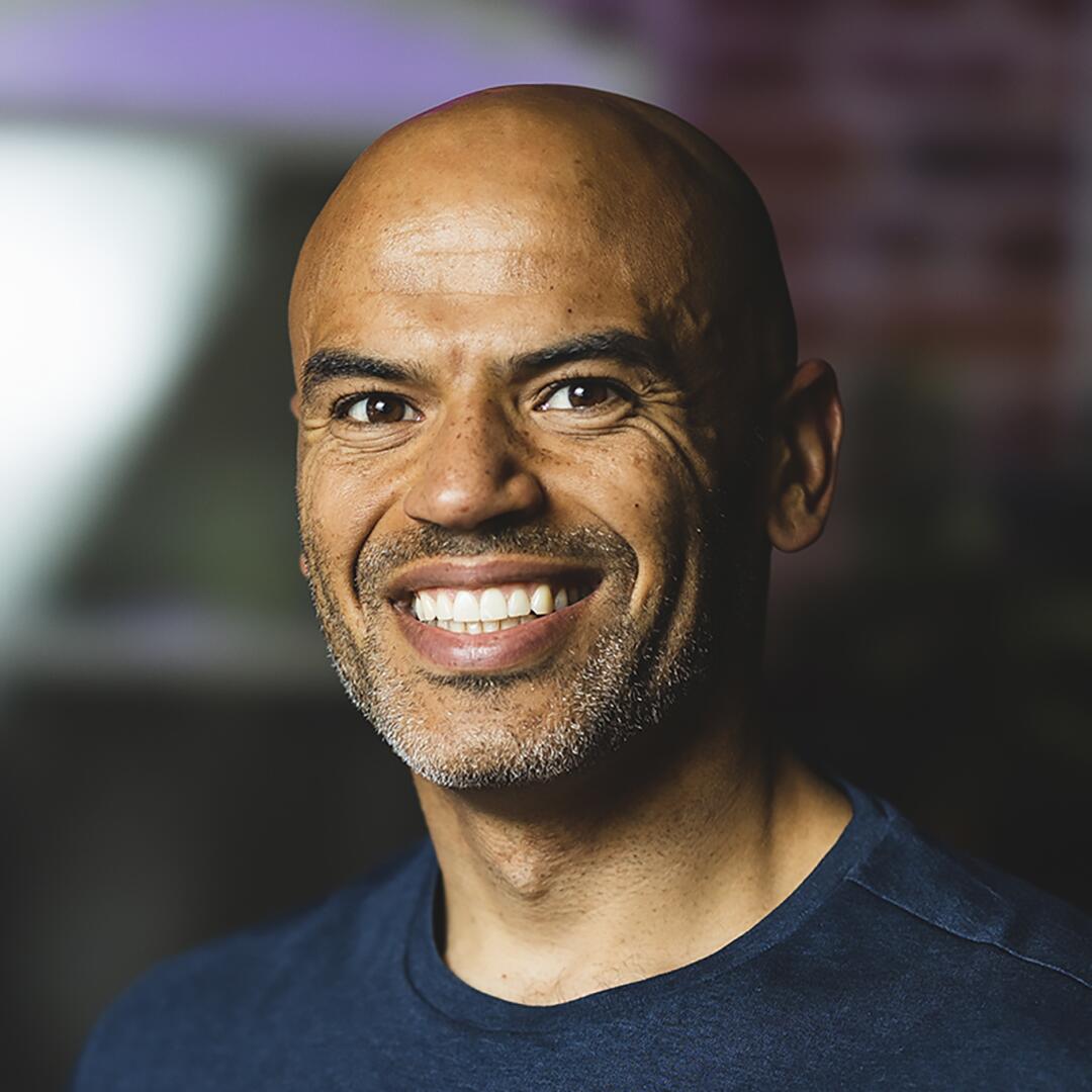 A portrait of Dr Apollo Emeka