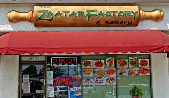 Zaatar Factory & Bakery in Burbank sells seasoned and stuffed Lebanese-style breads.